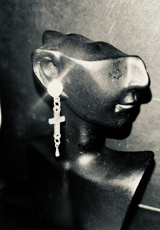 Diamant croix « Élégance Rebelle »