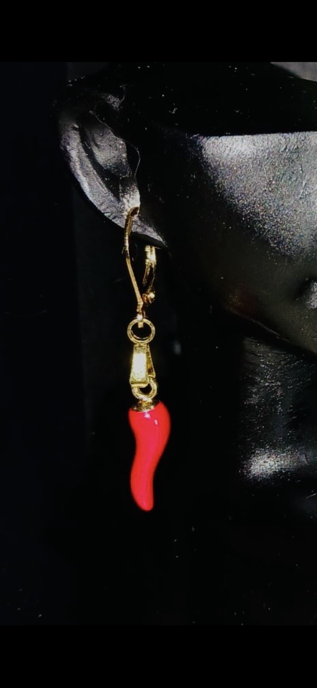 Boucles « Piment – Éclat & Caractère »