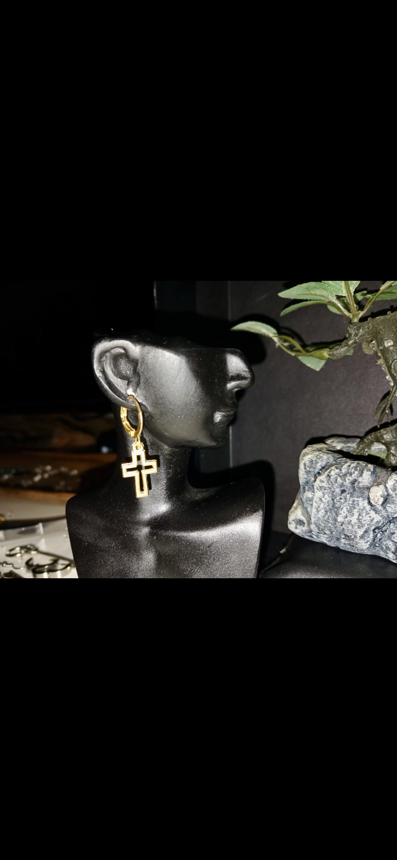 "Croix Gothique" anneaux