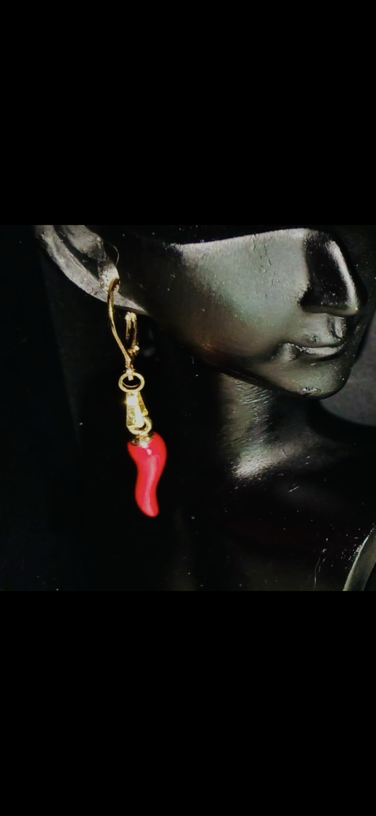 Boucles « Piment – Éclat & Caractère »