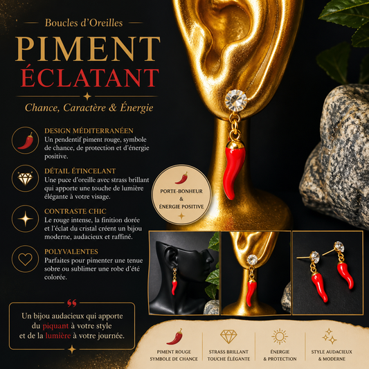 « Diamant Piment Corail » – Audace, Caractère et pimenté 
